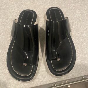 Donald J. Pliner Black Sandals